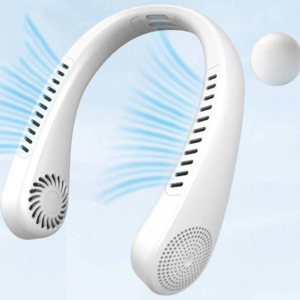 Mini-ventilateur à col rechargeable